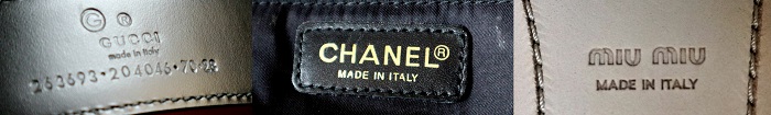 AmicaMako高級ブランドの革アイテムはイタリア製が多いーAmicaMako
